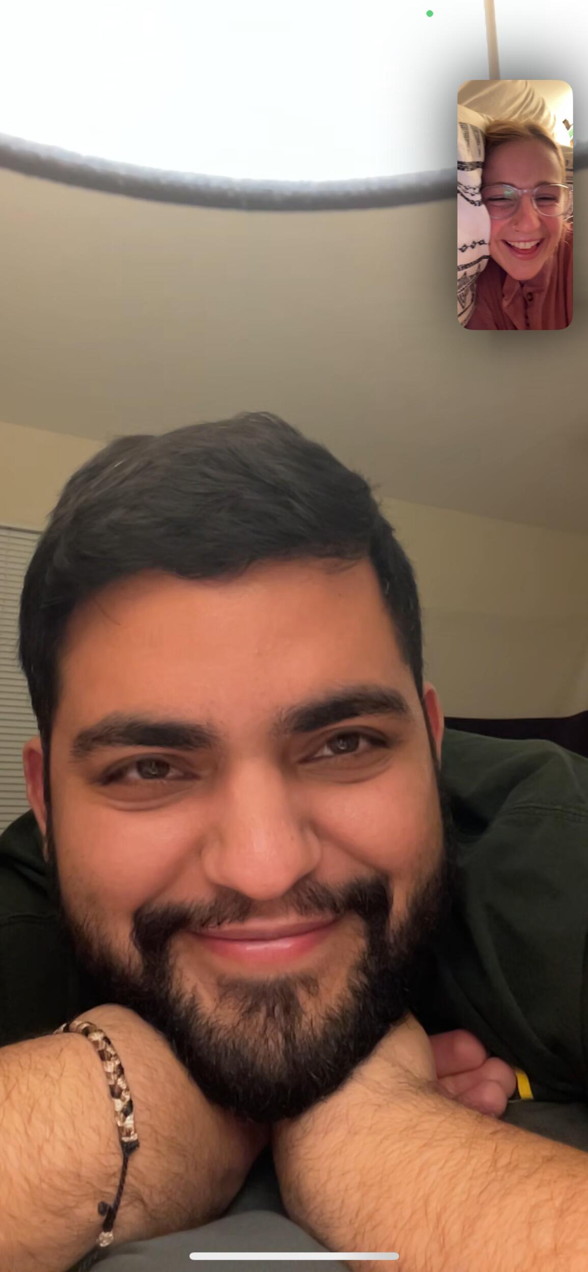 Long distance dating included LOTS of FaceTimes and phone calls, plus two separate months of international long distance while Jesús was in Europe for work.