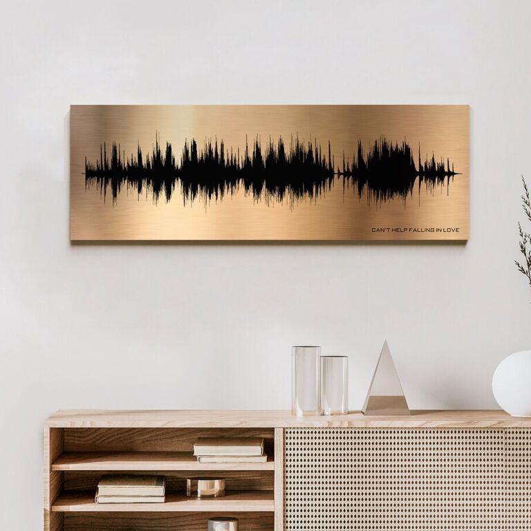 Sound wave art