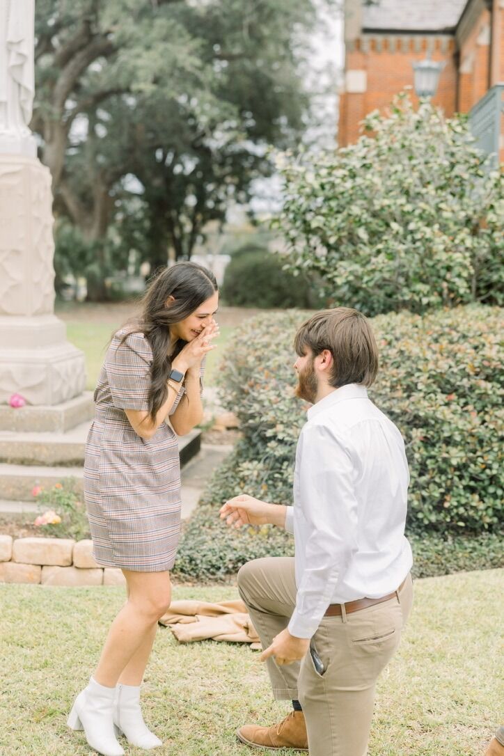 Hayden asked me to spend the rest of my life with him and I said yes of course! The happiest day of our lives thus far!