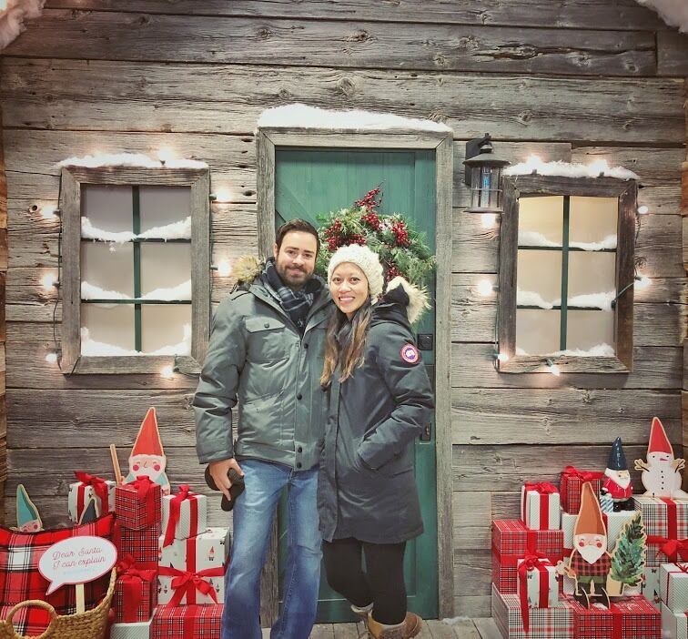 Our first Christmas.