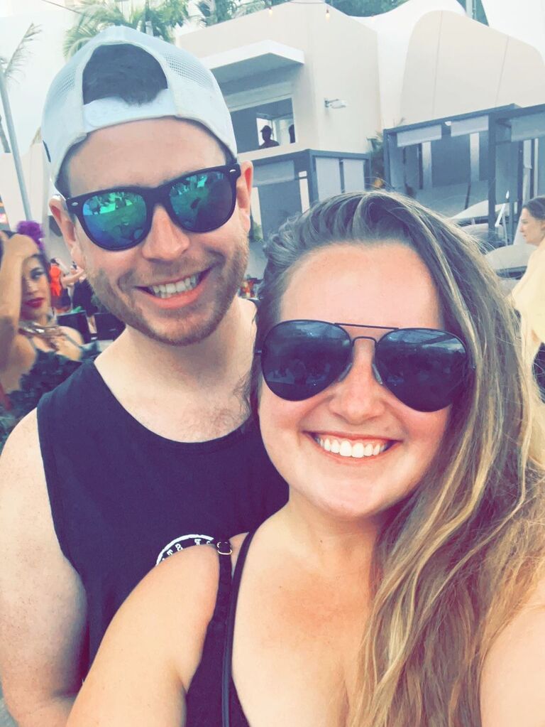 We took our first international trip together and had a little engagement-moon in Cancun, MX!