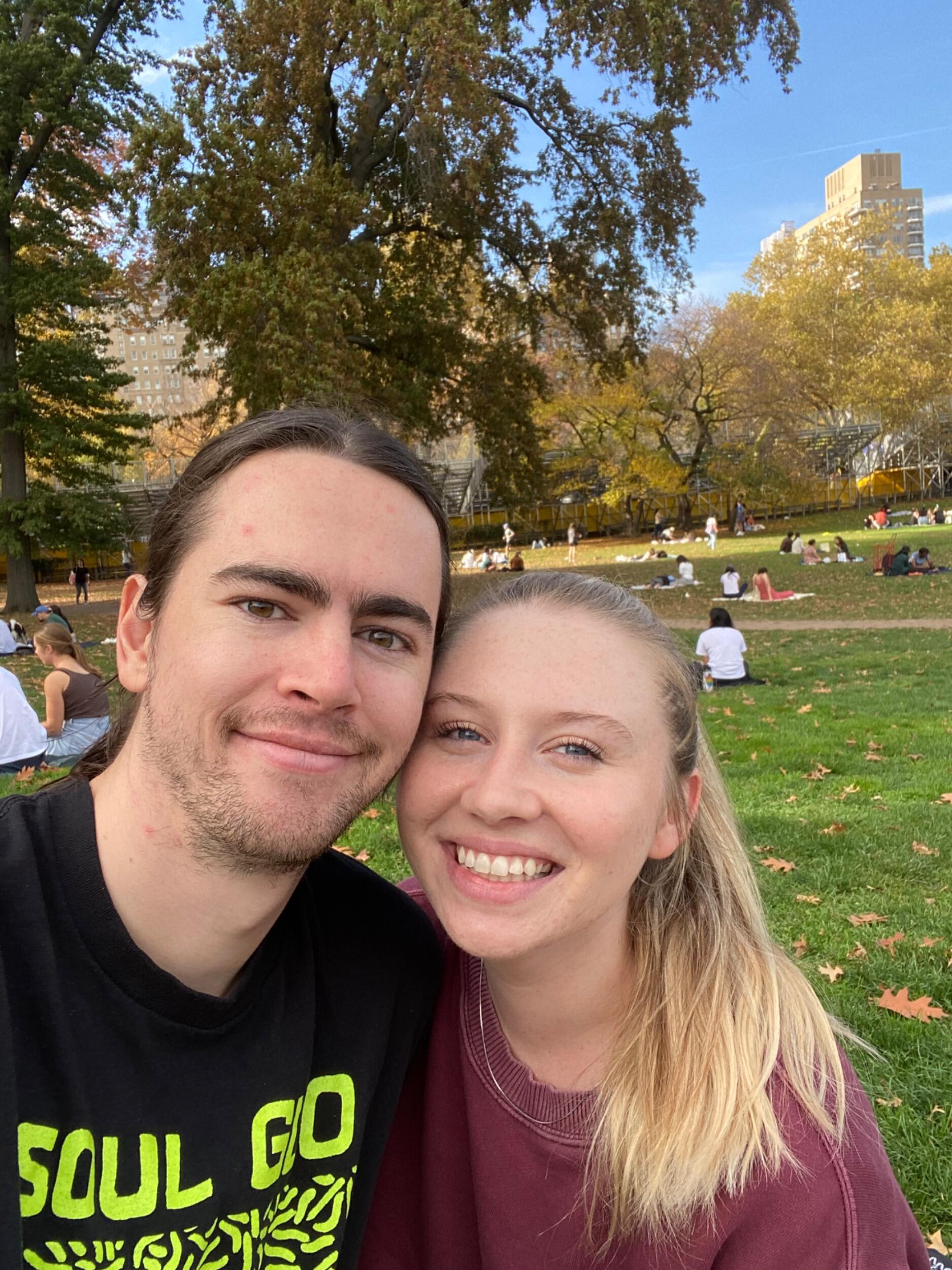 First picnic living in Hell's Kitchen, NYC. 