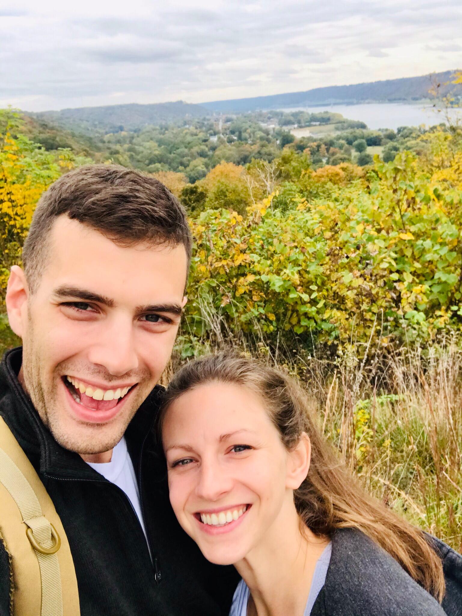 We took one last hike together before the craziness began