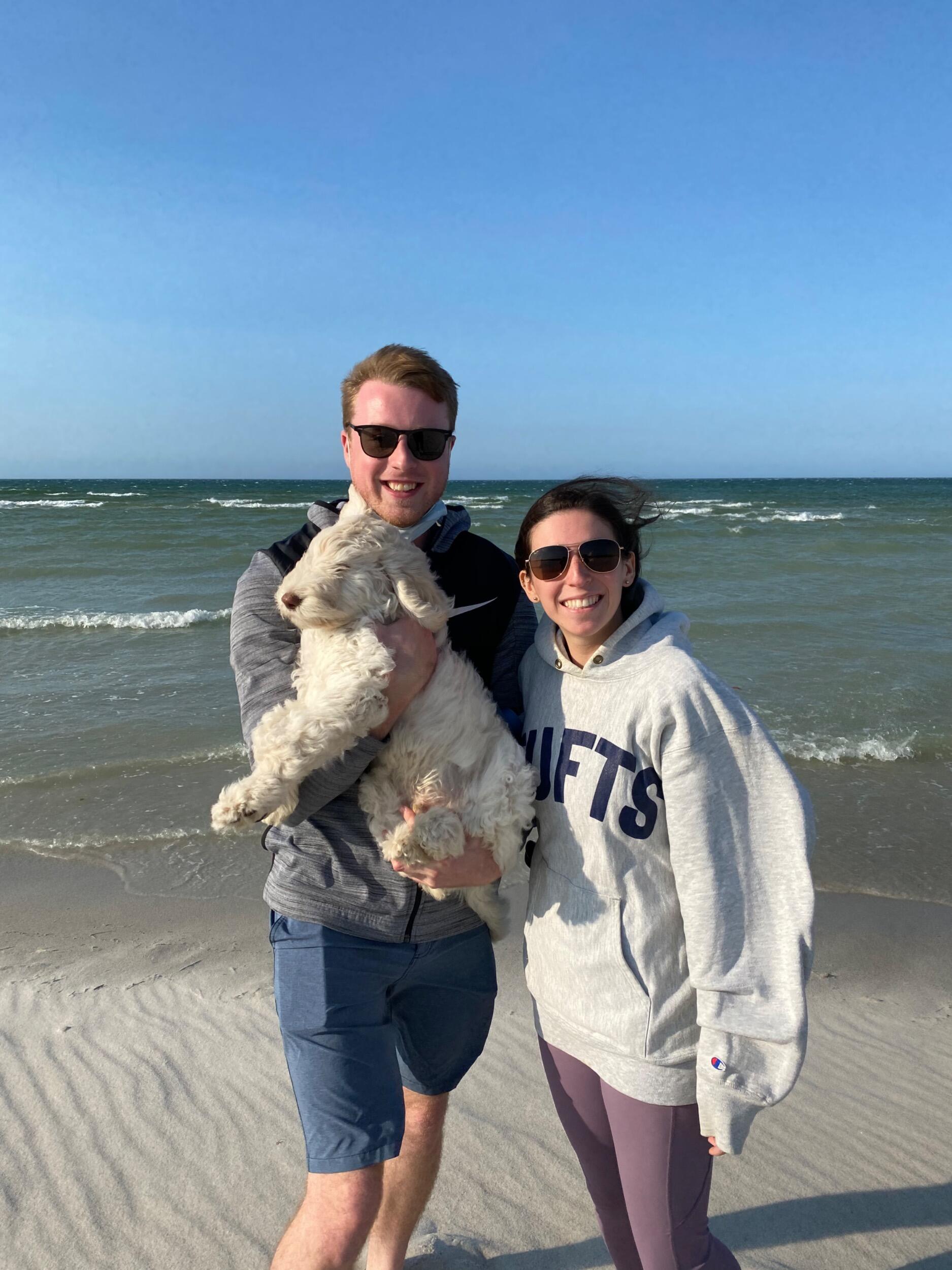 Puppy meets beach!
Dennisport, MA