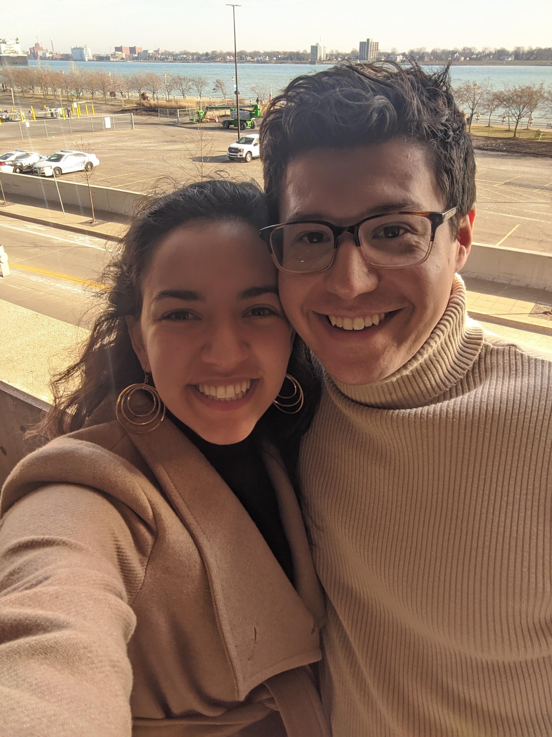 Reunited back in Detroit post-Norwegian adventures