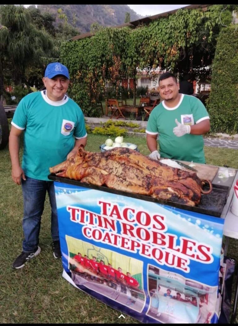 After Party Only,
Matthew favorite thing, we will be having lunch tacos from the best tacos in the country, coming from Coatepeque we will have a whole pig before jumping on our boat party while watching the sunset.