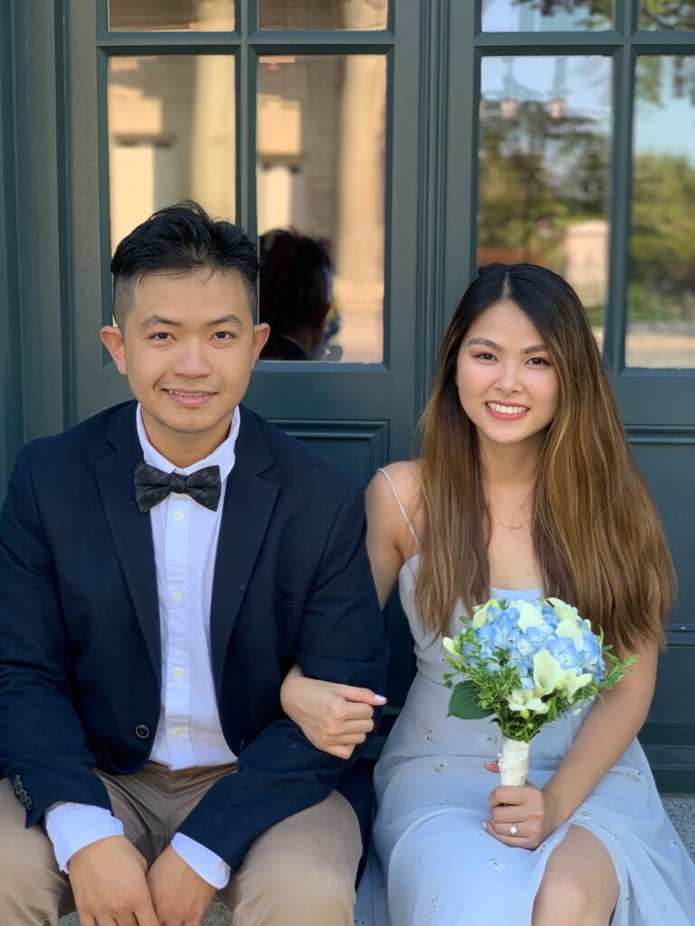 Our big day when we registered for our marriage.
The rest, as they say, is history :)