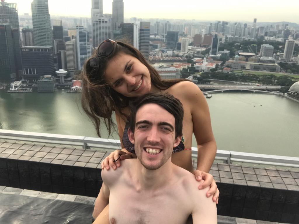 Surprise stay at Marina Bay Sands! 