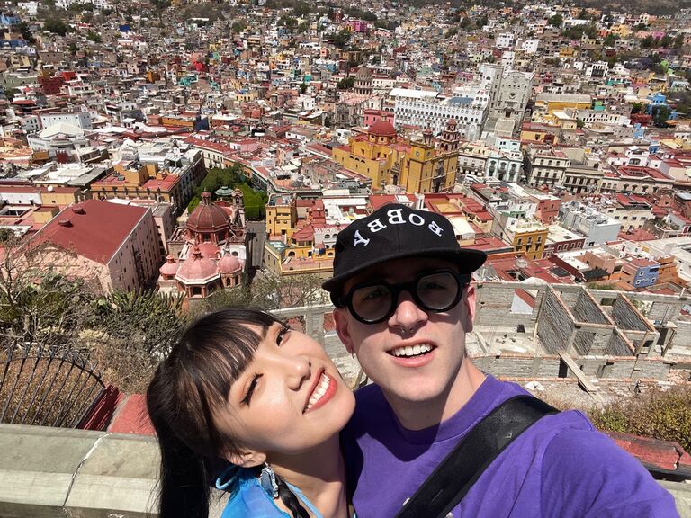 First international trip (Guanajuato, Mexico) (Chase got kicked off the flight).