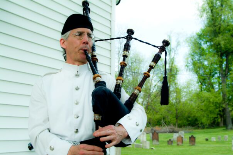 Bagpipes St. Patrick's Day party idea