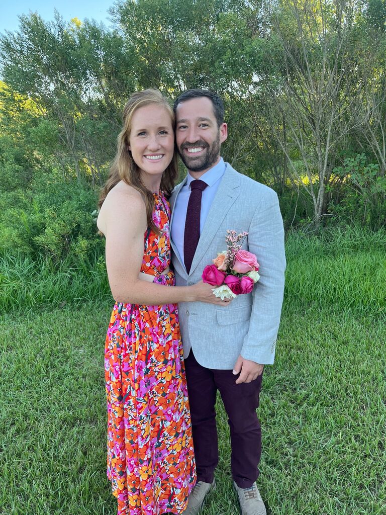 We put down our hiking clothes for a weekend and had to figure out a way to be fancy!
