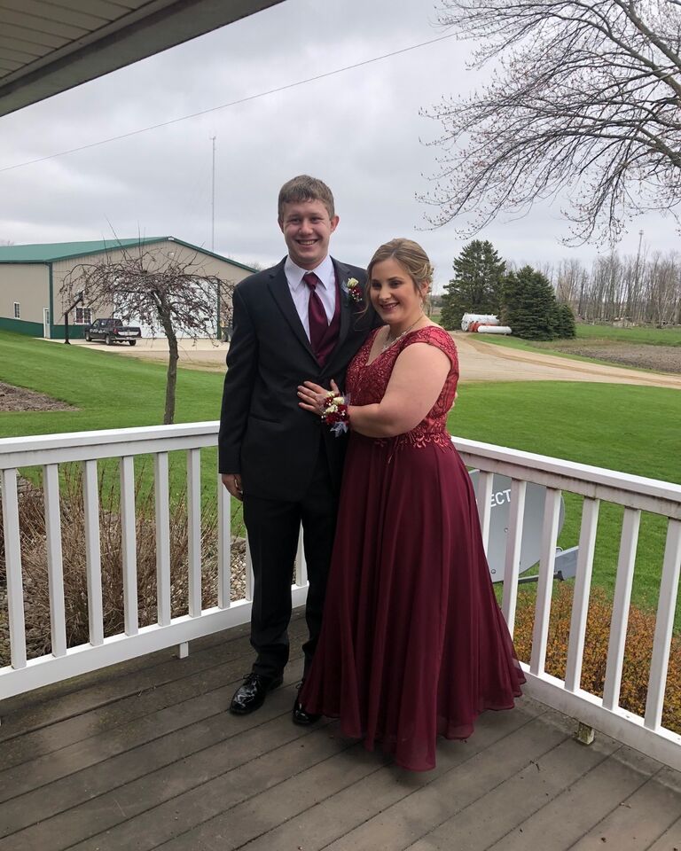 Jason’s senior prom.