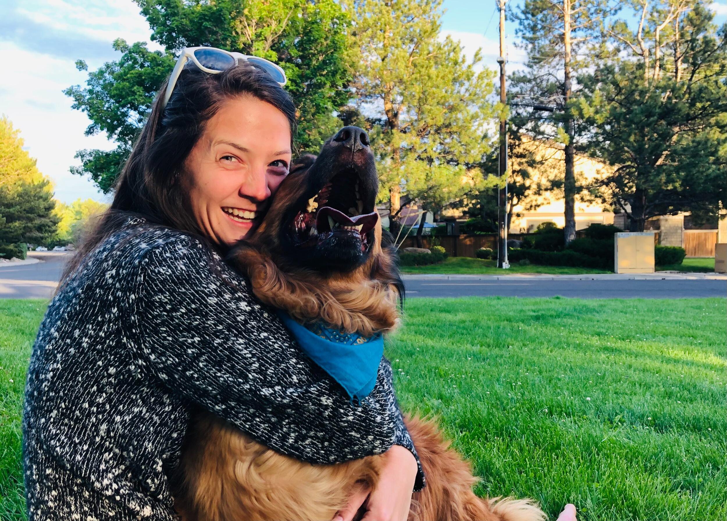 Soon after starting to date, Jagger (the best dog in the world) quickly made Shawn his mom. 