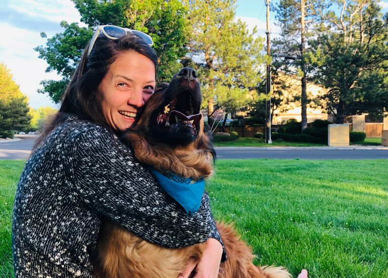 Soon after starting to date, Jagger (the best dog in the world) quickly made Shawn his mom. 