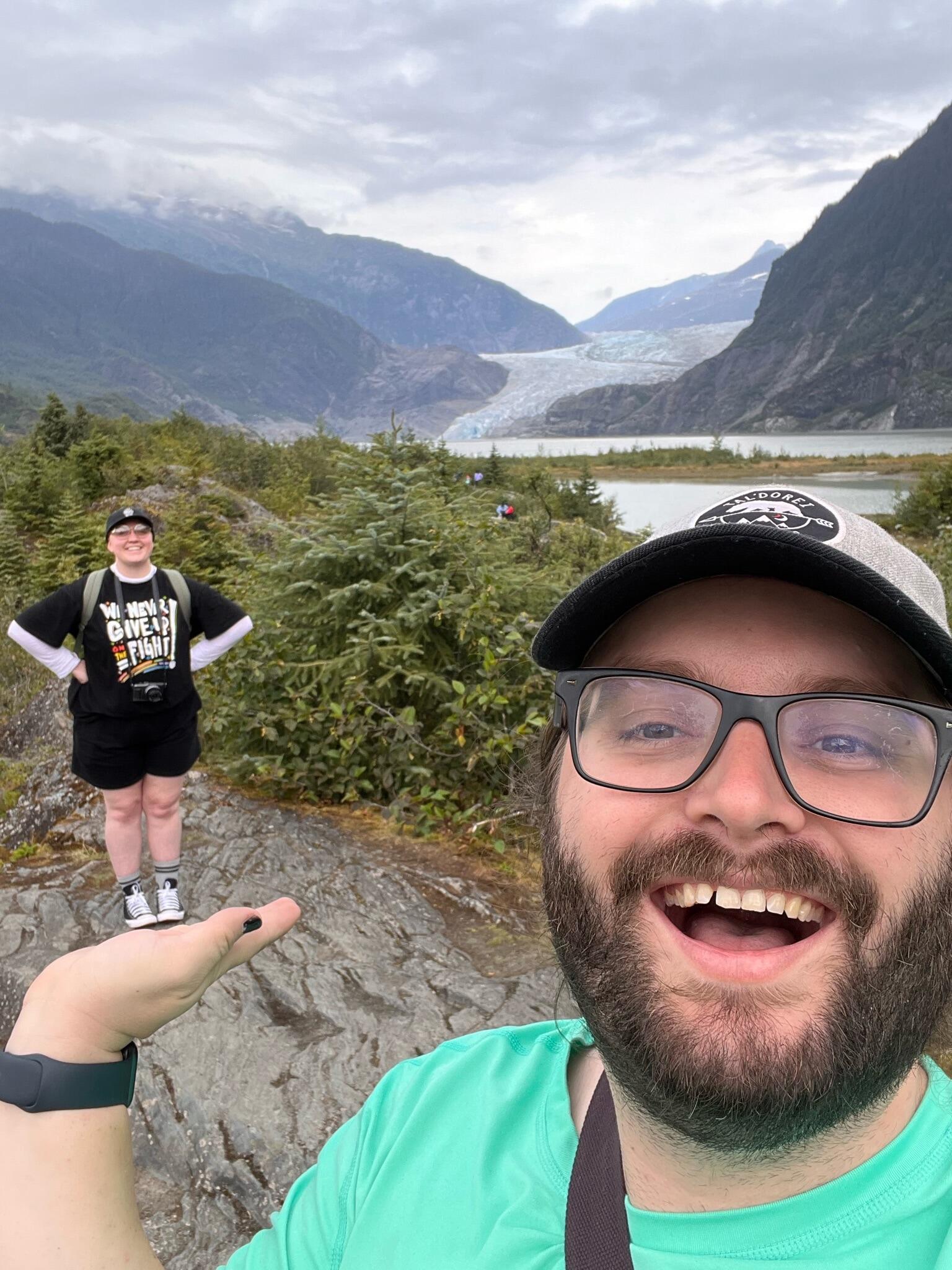We attempted a bike tour in Alaska...Skyler succeded, Soph did not