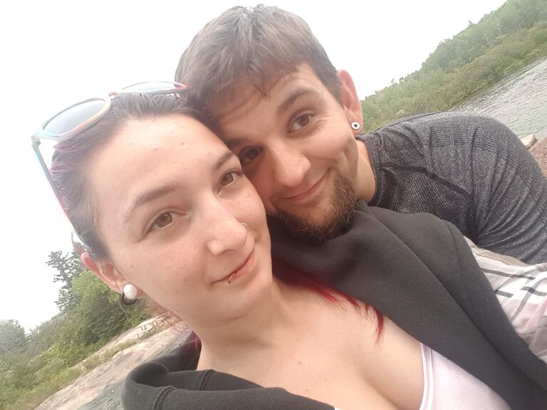 Last photo of us together before we moved to Ottawa