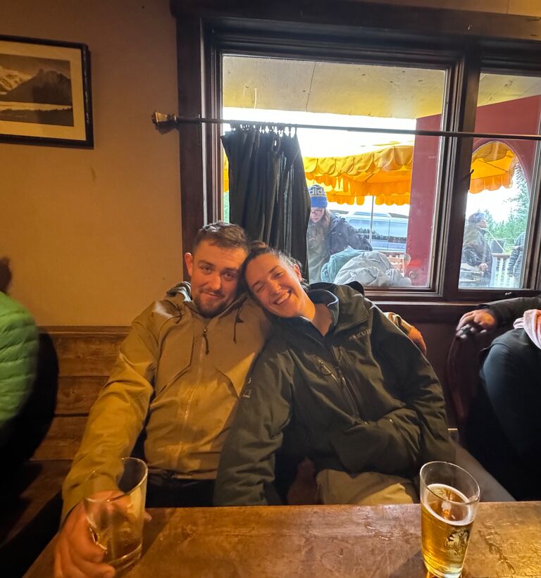 Fun with friends in McCarthy, AK