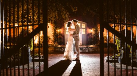 Kristen & Joe // Private Garden Conservatory Wedding