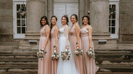 32 Pretty in Pink Wedding Dresses