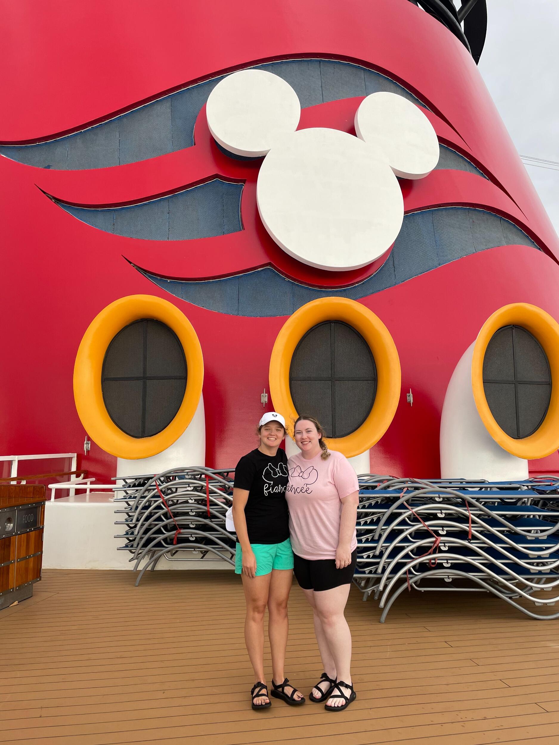 To celebrate our engagement, we took another Disney cruise through the Bahamas! 