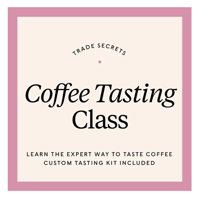 Digital Coffee Tasting Class