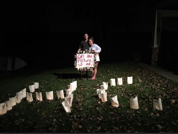4th and final Homecoming proposal our senior year of Highschool 