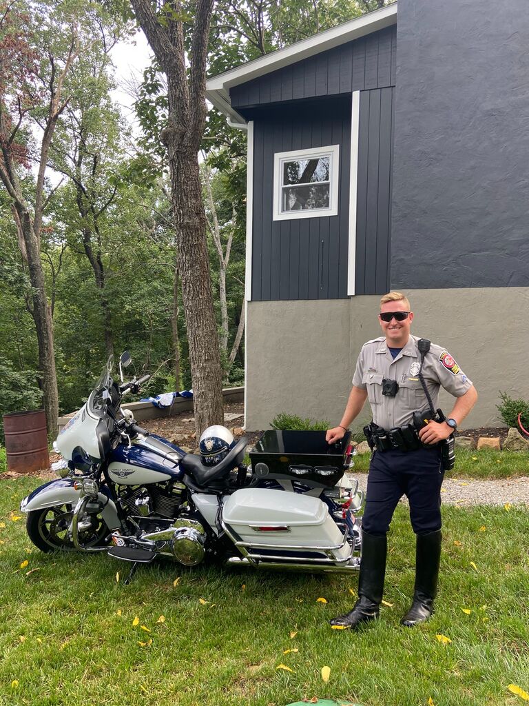 Kyle begins the process to become a Motors Officer with Fairfax County! A very big step for him in his career and exciting moment in our relationship because the change would mean a regular M-F schedule and a take home vehicle (yep, that means he would start riding a motorcycle 50 miles one way to work every day no matter the weather!). 