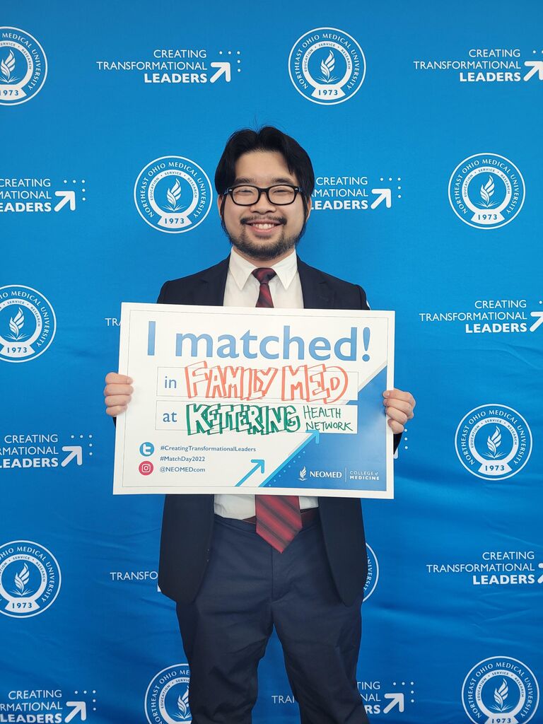 Match Day! The day we found out we were moving to Dayton, Ohio.