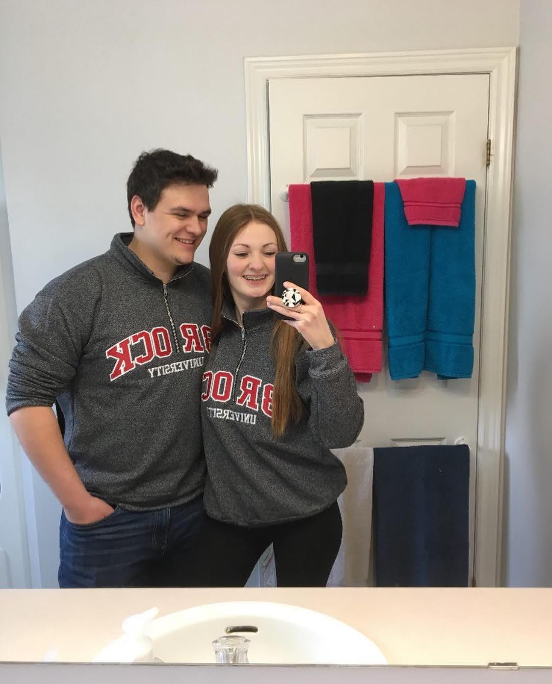 We both got accepted to Brock University 