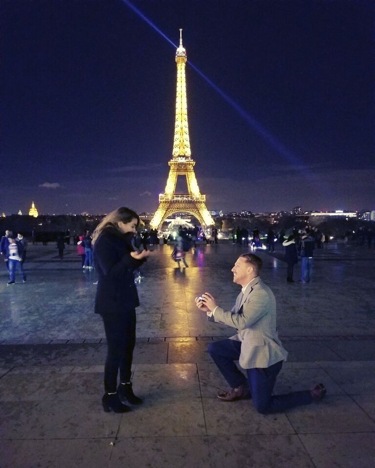 Proposal in Paris