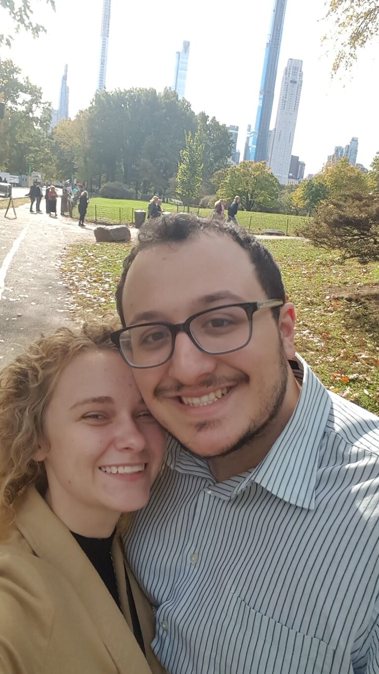 First vacation together in NYC