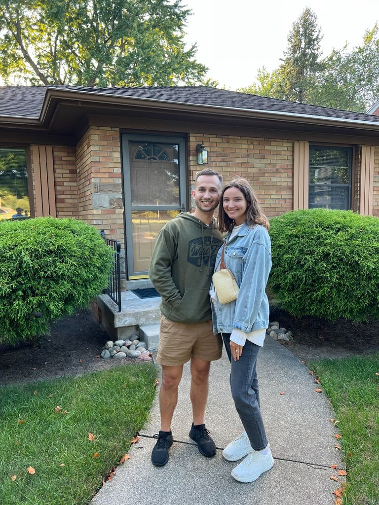 Purchased their first home and made the move to Grand Rapids, MI