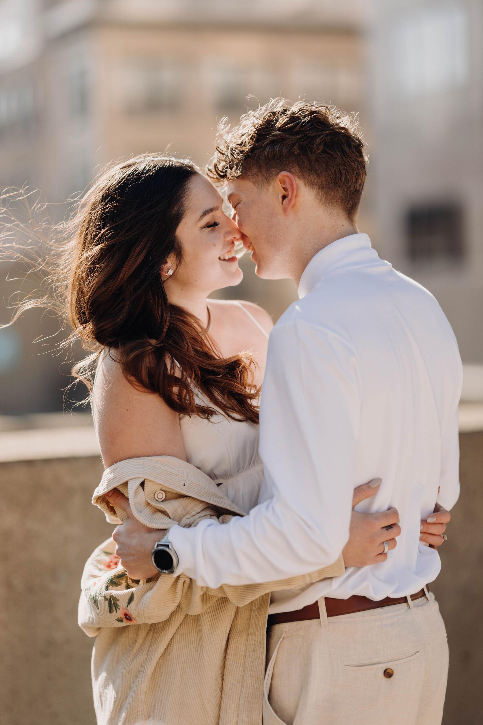 To commemorate the engagement we decided to freeze our butts off and get some incredible photos! 