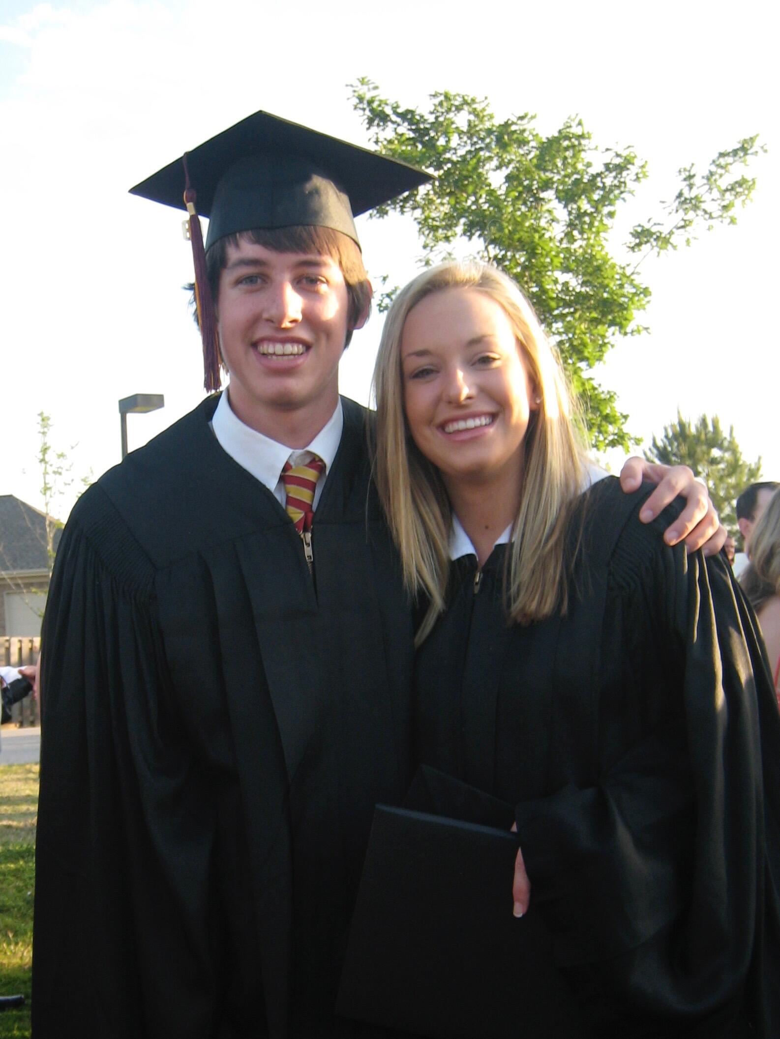 Kirsten and Tyler graduate from St. George's Independent School together, marking the end of a year of nights spent together talking, studying, and enjoying each other's company, but also marking the beginning of a long-distance best friendship that would last for years to come. At this graduation, Tyler's and Kirsten's maternal grandmothers talk to each other and realize they went to high school together in Los Angeles about 55 years earlier!