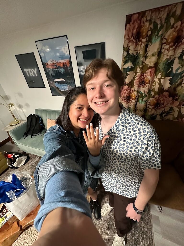 JT and Lucy are engaged! 