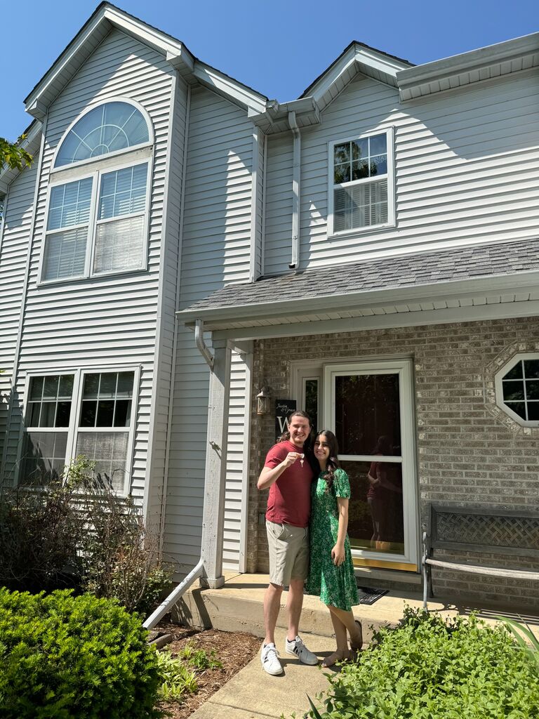 We officially became homeowners! We found out our offer was accepted the day before we got engaged, then eagerly awaited signing all of the documents and moving into our first home! Nothing quite like waking up and getting ready for work for the first time in your OWN HOME! 