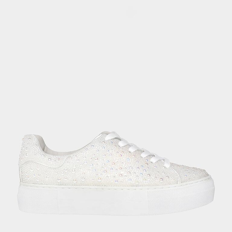 Betsey Johnson bridal sneakers