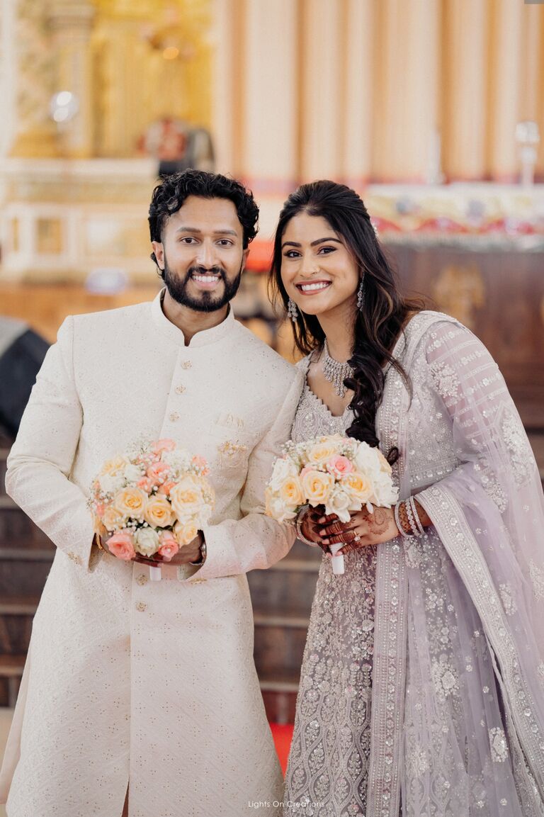 Restin and Riya held their  official Indian Engagement ceremony in India surrounded by all loved ones who traveled from near and far to celebrate the couple!