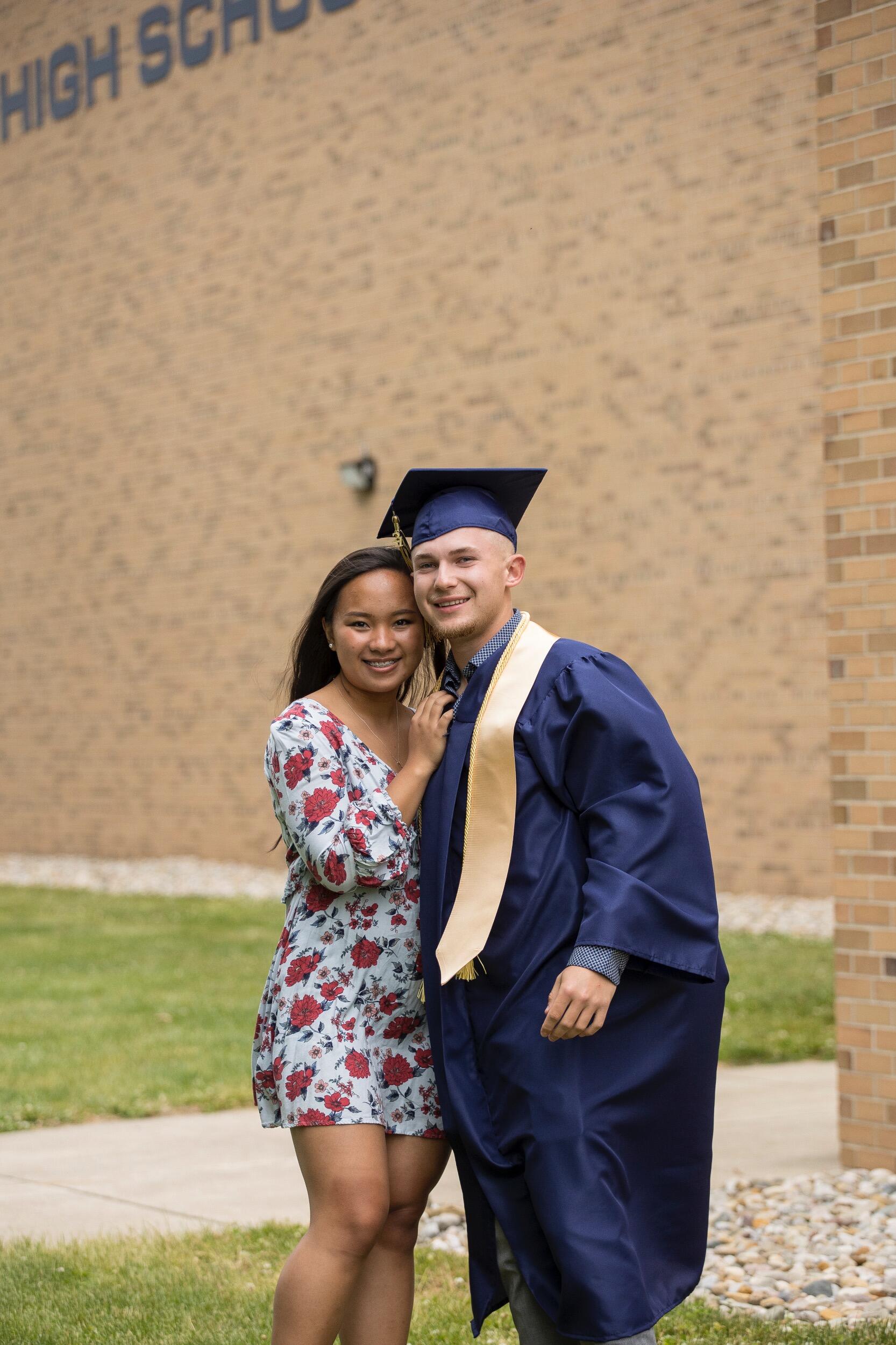 Cam's high school graduation!