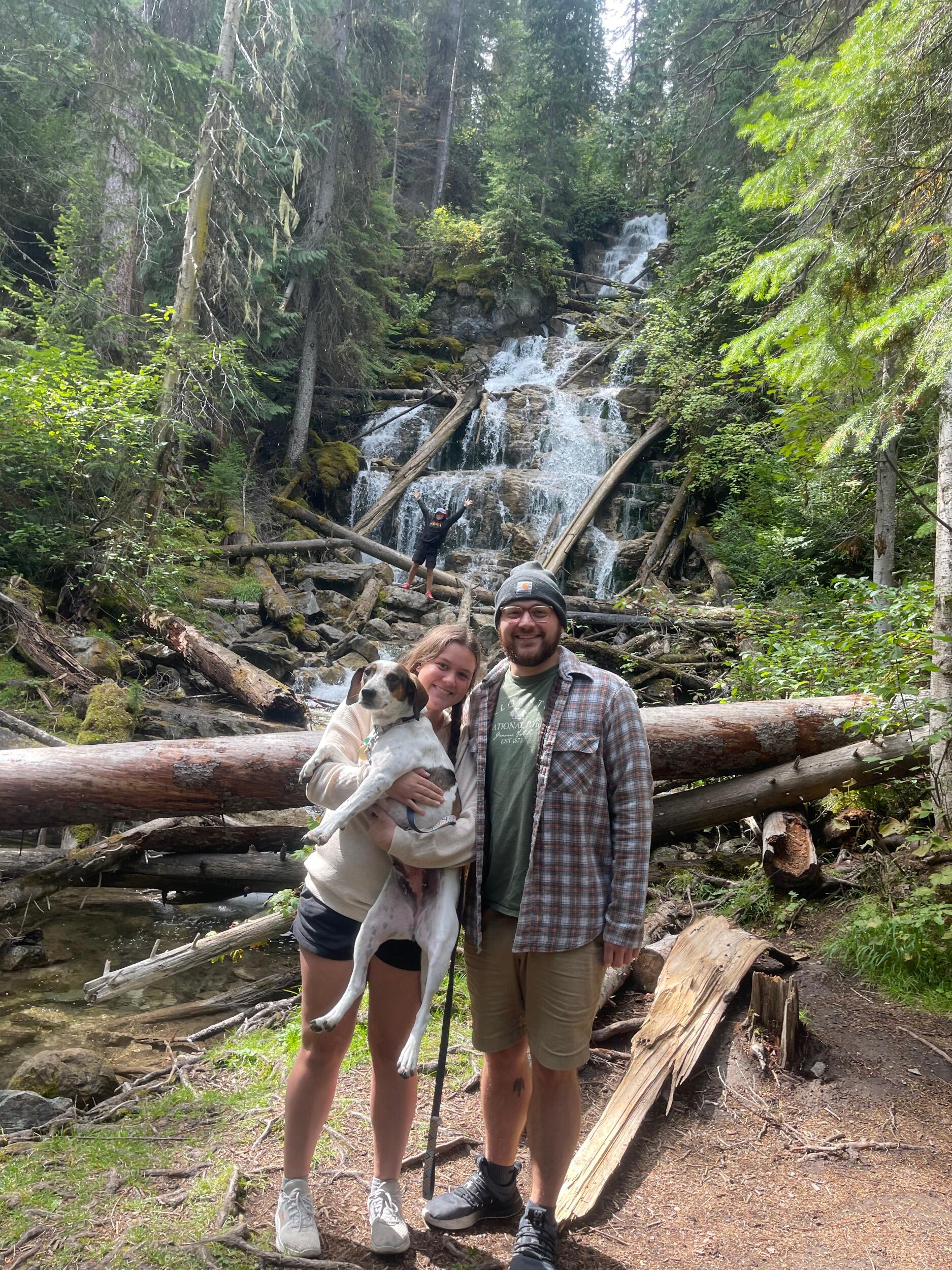 We adopted Sissy creating our little family. Our adventures instantly became more fun with our four-legged girl. 
