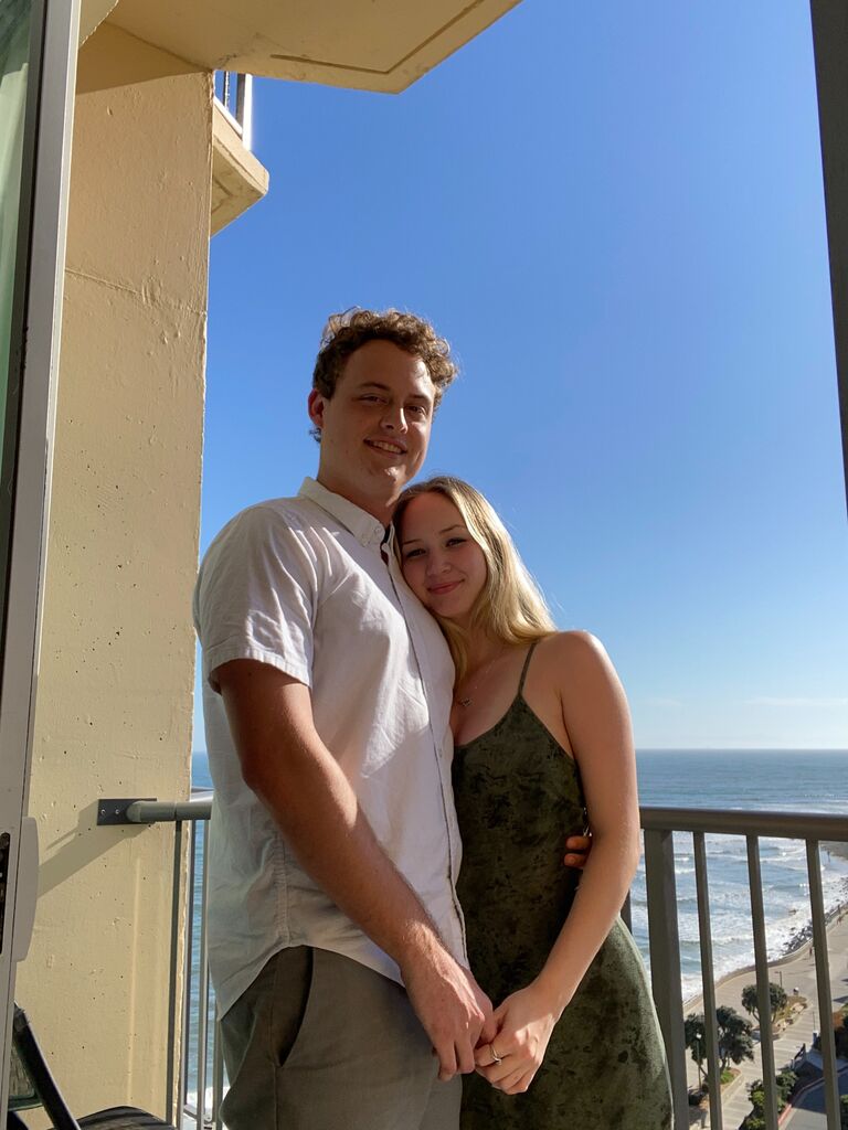 First Solo Vacation! Steven and Kiley stayed on the beach in Ventura!