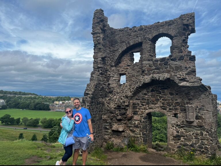 Traveled to Ireland and Scotland together