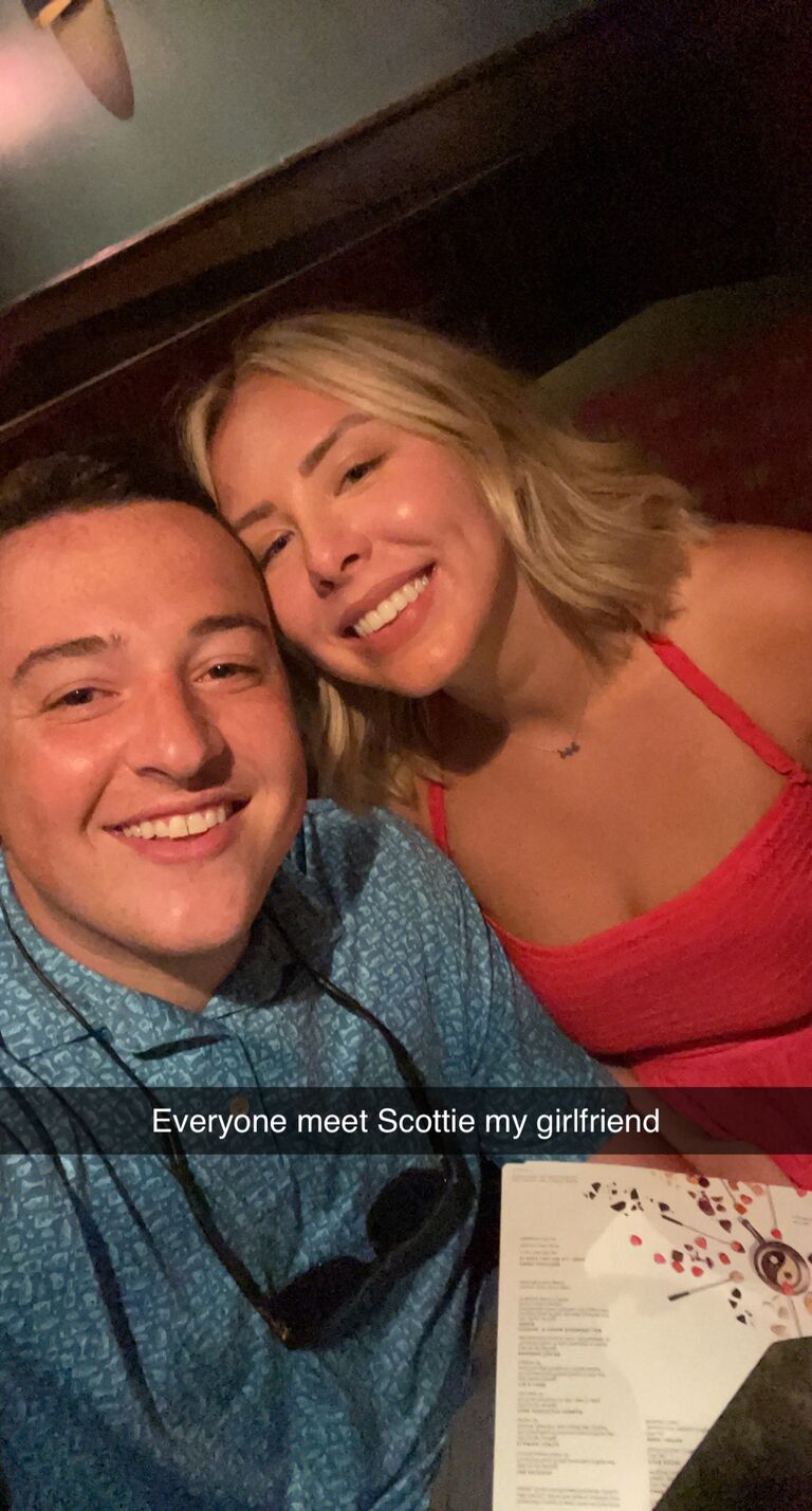 Douglas asks Scottie to be his girlfriend. 