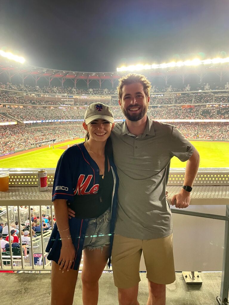 Date Night at the Ballpark (one of many!) // 6 Month Anniversary (8/19/2022)