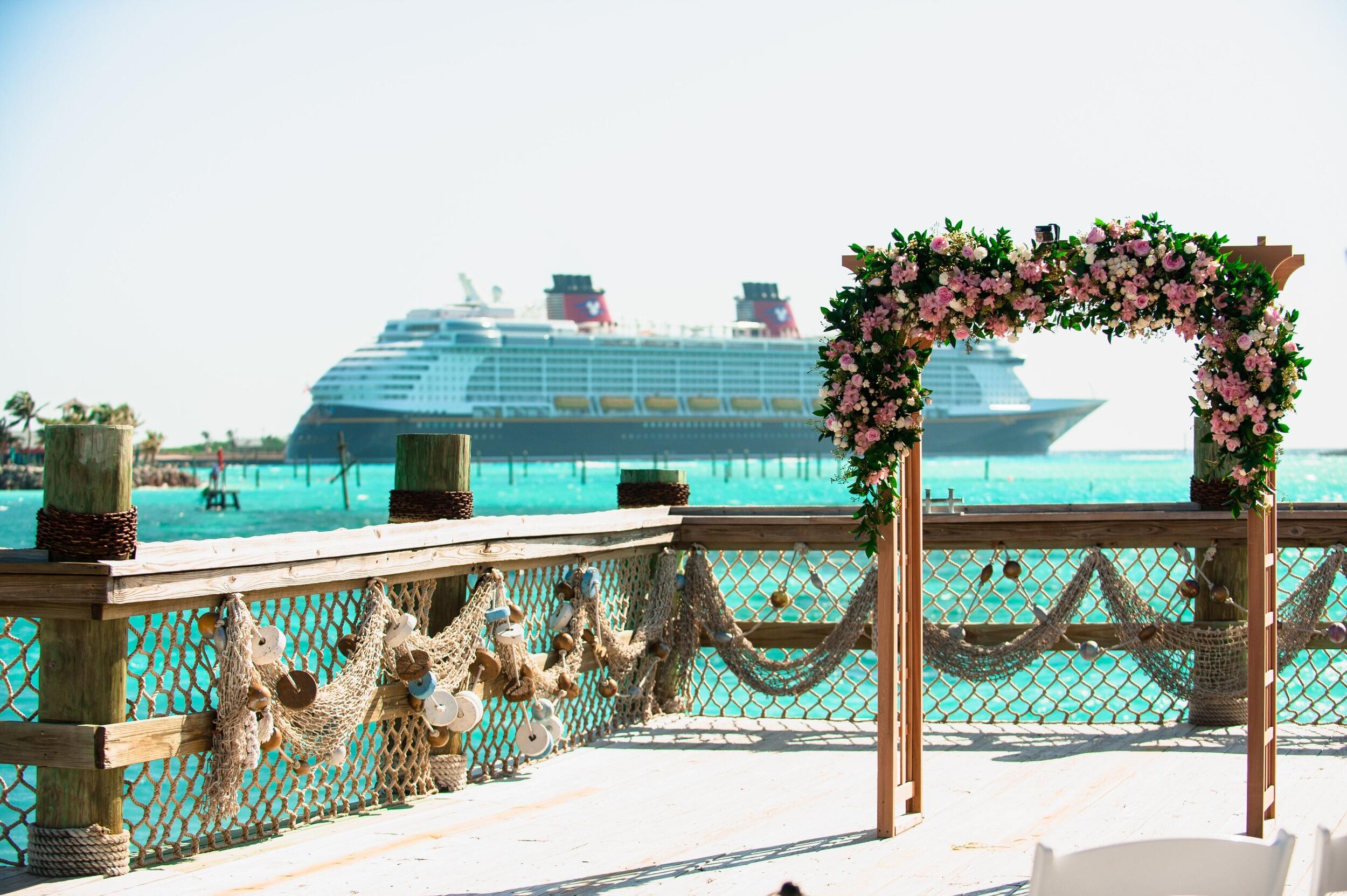 Day 3: Ceremony on Disney's Castaway Cay
