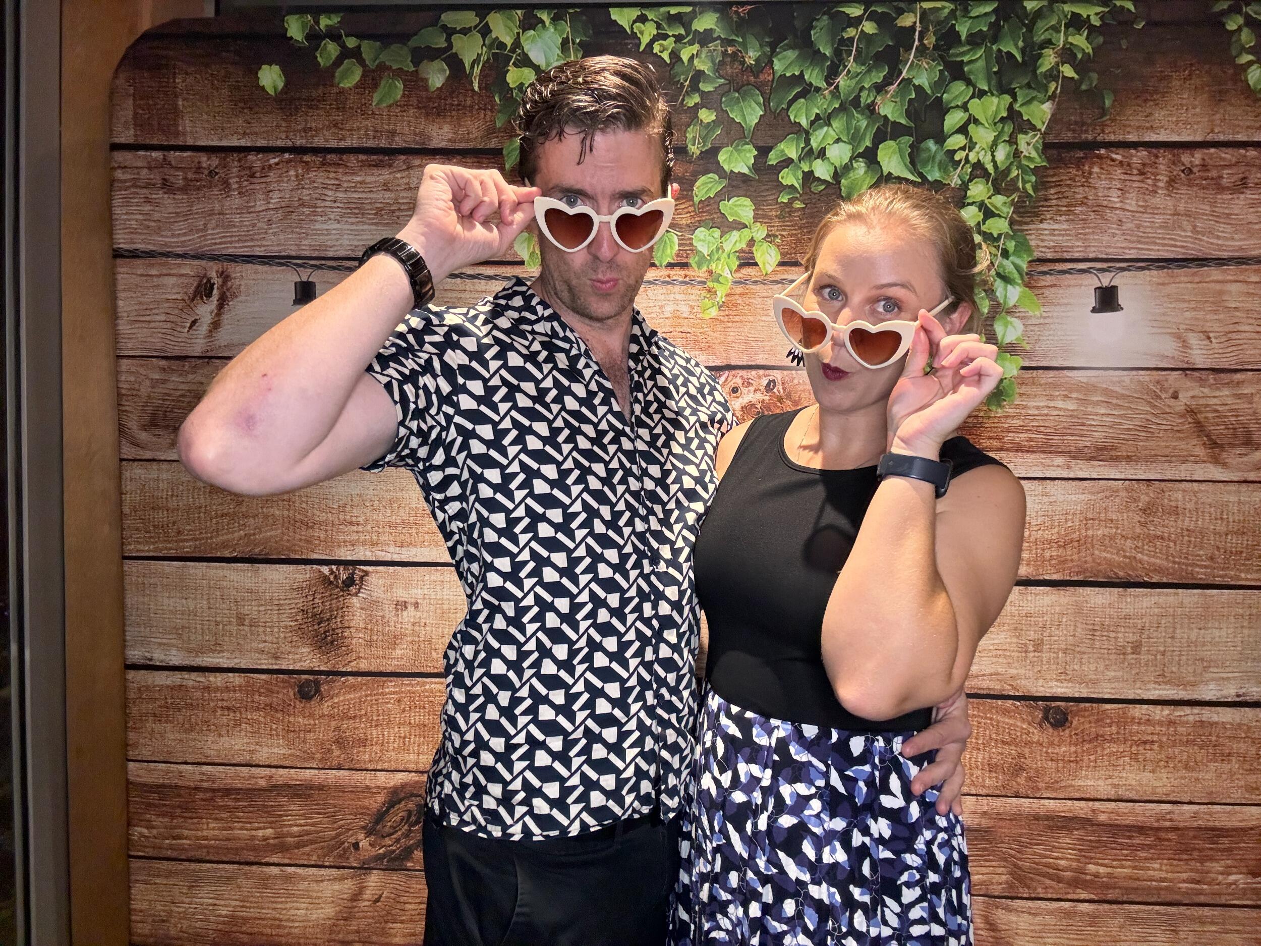 Celebrating Hayley and James