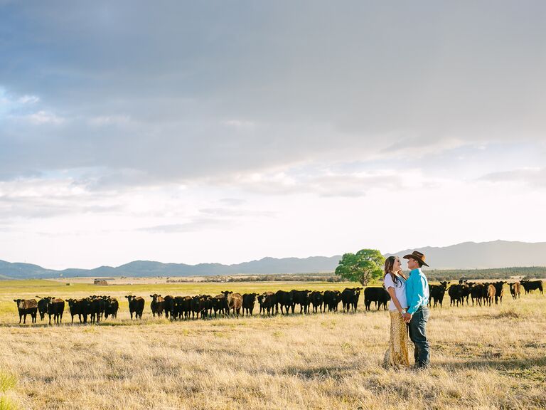 Arizona Cowboy Engagement Photo Session