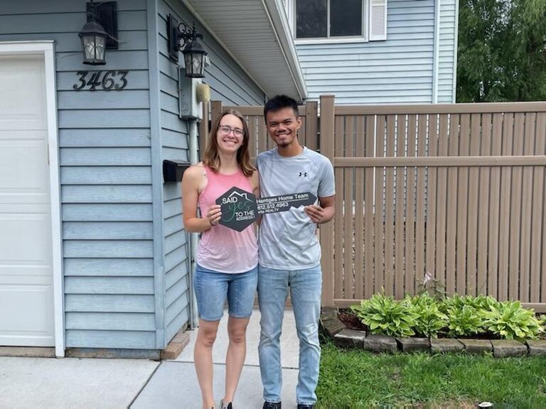 Our first home together