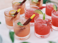 assorted tequila wedding drink ideas