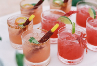 assorted tequila wedding drink ideas